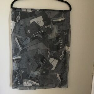 Picasso print scarf